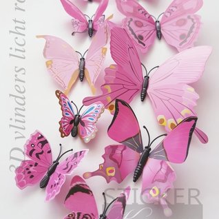 oneerlijk Calamiteit beheerder 3D Muurstickers vlinders online bestellen? Groot aanbod bij Stickerkamer -  Stickerkamer