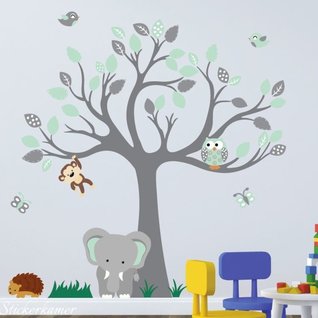 Muursticker boom kinderkamer / babykamer Muursticker boom kinderkamer / babykamer