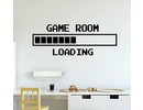 Gamen muursticker game room loading jongenskamer