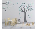 Muursticker grow tree en tak mint thema kinderkamer XL