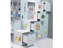 Muursticker bos dieren babykamer / kinderkamer