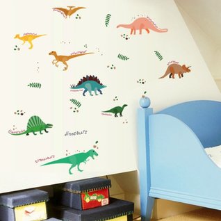 Muurstickers dinosaurussen kinderkamer Muurstickers dinosaurussen kinderkamer