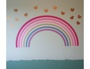 Muursticker regenboog kinderkamer