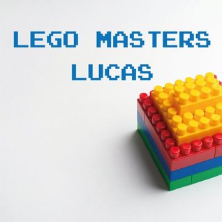 Muursticker lego masters eigen naam  kinderkamer