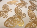 12 stuks gouden 3d vlinders muurdecoratie (6) 12 stuks gouden 3d vlinders muurdecoratie (6)