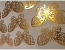 12 stuks gouden 3d vlinders muurdecoratie (6) 12 stuks gouden 3d vlinders muurdecoratie (6)