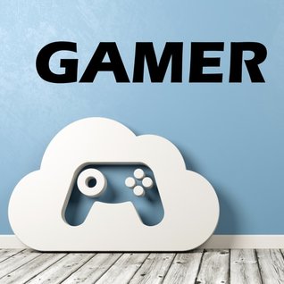 Muursticker gamer kinderkamer