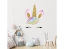 Unicorn XL muursticker kinderkamer