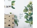 Muursticker tropische jungle planten / bladeren