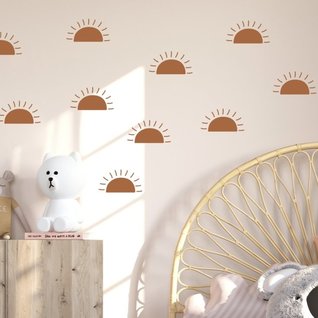 Muursticker boho zon kinderkamer Muursticker boho zon kinderkamer