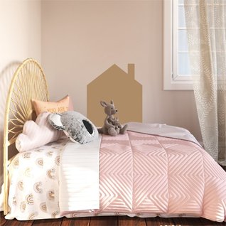 Muursticker huisje XL kinderkamer / babykamer Muursticker huisje XL kinderkamer / babykamer