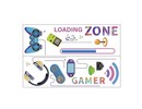 Muursticker gamer / gaming - gamer zone jongenskamer