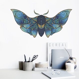 Muursticker vlinder