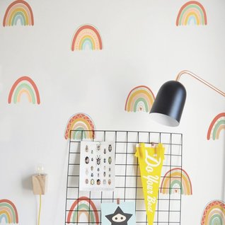 Muursticker regenboog mini regenbogen kinderkamer / babykamer Muursticker regenboog mini regenbogen kinderkamer / babykamer