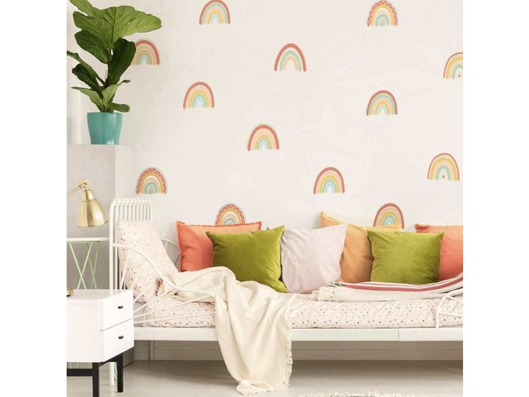 Muursticker regenboog mini regenbogen kinderkamer / babykamer