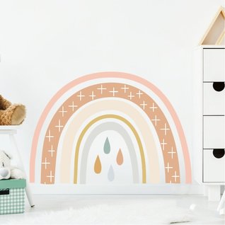 Muursticker regenboog kinderkamer