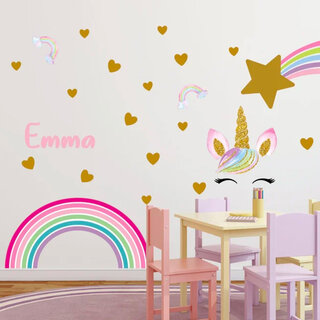 Muurstickers meisjeskamer