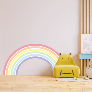 Muursticker regenboog kleuren kinderkamer Muursticker regenboog kleuren kinderkamer