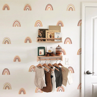 Muursticker boho regenboog mini regenbogen kinderkamer / babykamer Muursticker boho regenboog mini regenbogen kinderkamer / babykamer