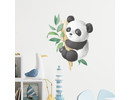 Muursticker panda op tak kinderkamer - babykamer