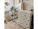 Muursticker boho cirkels polka dots mix kinderkamer