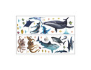 Muursticker zeedieren oceaan set kinderkamer