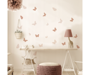 wondever Paardebloem fee muurstickers elfen bloem vlinder schil en stok muur kunst stickers voor meisjes slaapkamer kinderkamer baby kinderkamer