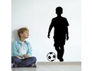 Muursticker voetbal jongen kinderkamer