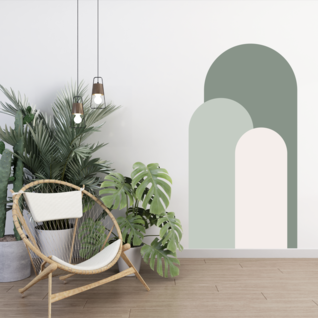 Muursticker boho bogen