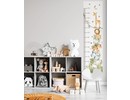 Muursticker groeimeter jungle dieren kinderkamer