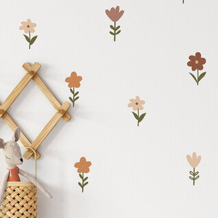 Muursticker bloemetjes Muursticker bloemetjes