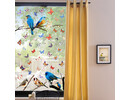 Statische raamdecoratie  takken / vlinders / bloemen herbruikbaar.