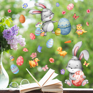 Raamsticker Pasen statisch Raamsticker Pasen statisch