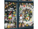 Statisch raamfolie stickers Mega Pack kerst 9 vellen