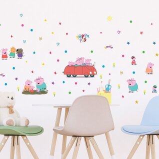 Peppa Pig Muurstickers