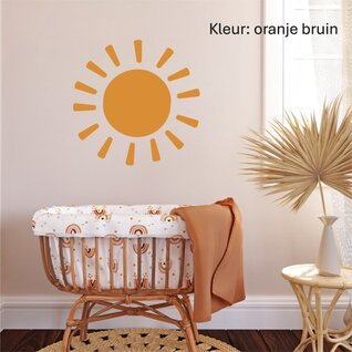 Muursticker boho zon kinderkamer Muursticker boho zon kinderkamer
