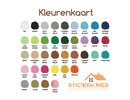 Naamsticker met auto bouw voertuigen kinderkamer Naamsticker met auto bouw voertuigen kinderkamer