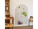 Magnetisch muursticker krijtbord - magneetsticker zelfklevend