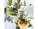 Muursticker 3D Gouden Bijen decoratie