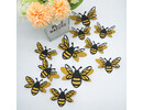 Muursticker 3D Gouden Bijen decoratie