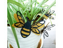 Muursticker 3D Gouden Bijen decoratie