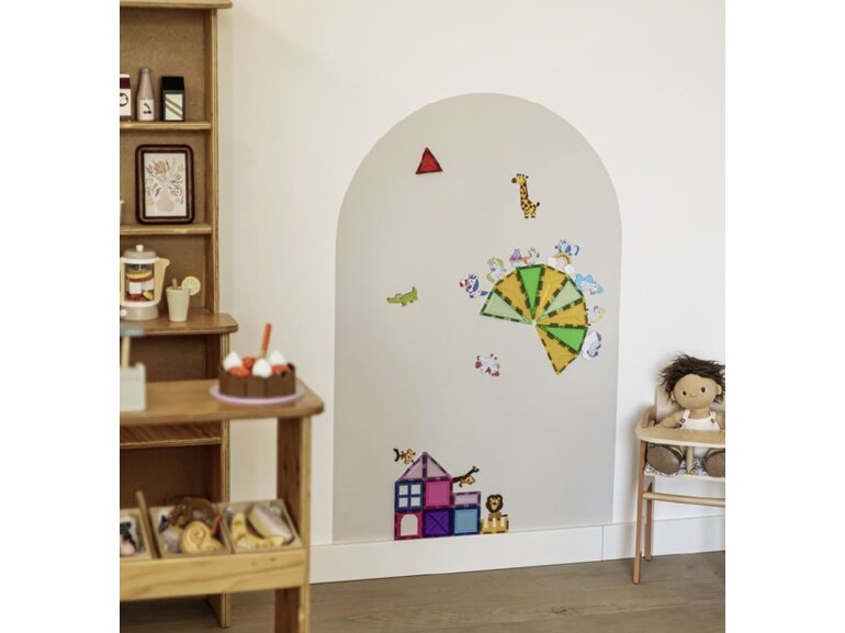 Magneetsticker 110cm x 75cm - Muursticker magneet met krijtbord functie - Oatmeal Beige Magneetsticker 110cm x 75cm - Muursticker magneet met krijtbord functie - Oatmeal Beige