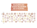 Daisy bloemen - madeliefjes muurstickers 65 stuks