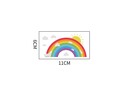 Betoverende Glow in the Dark Regenboog Sticker - Perfect voor Boven je Lichtknopje in de Kinderkamer of Hal
