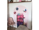 Magnetisch muursticker krijtbord - magneetsticker zelfklevend