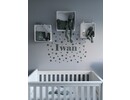 Eigen muursticker naam maken babykamer