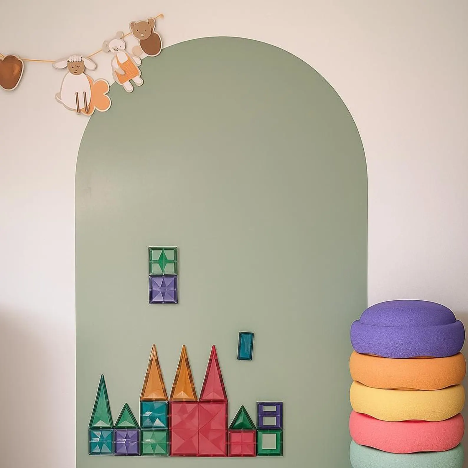 Magnetisch muursticker krijtbord - magneetsticker zelfklevend