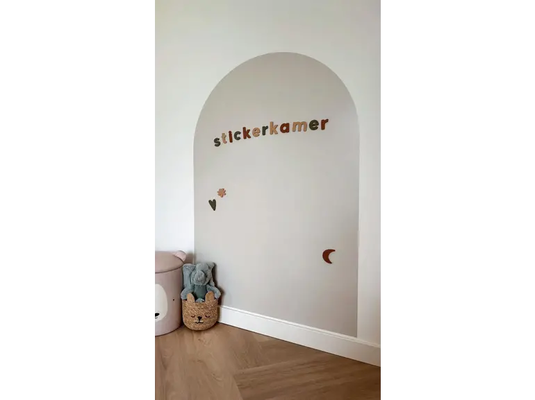 Magnetisch muursticker krijtbord - magneetsticker zelfklevend