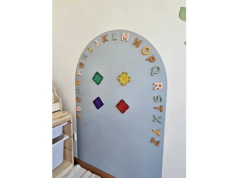 Magneetsticker Stone Blue 110cm x 75cm - Montessori - Kado - Kinderkamer