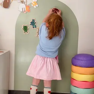 PRE-ORDER (LEVERING 1e WEEK DECEMBER) - Magneetsticker Grateful Green 110cm x 75cm